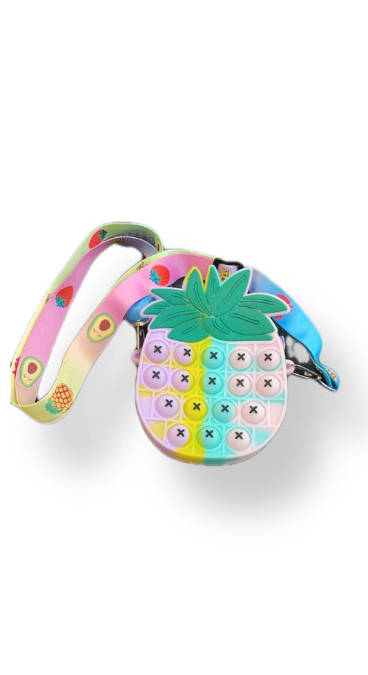 Pineapple Pop it Purse